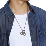 Snake knot Amulet Necklace