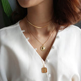 Heart Geometric Necklace