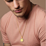 Bible Verse Prayer CZ Necklace
