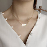 Lock Key Necklace